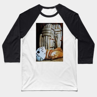 Vintage Hockey Goalie Equipment Baseball T-Shirt